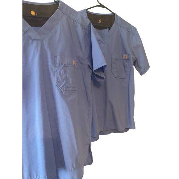 Carhartt C15108 Pocket Shirt Bundle Medium (2) Men's Scrub Tops - Picture 2 of 7